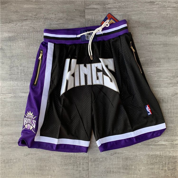 Men NBA 2021 Sacramento Kings Black Shorts 1->portland trail blazers->NBA Jersey